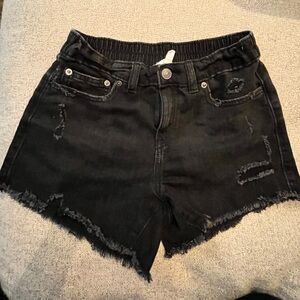 BNWOT Aerie Black Distressed Daydreamer Jean Shorts